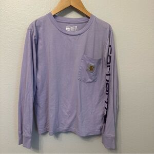 Carhartt Light Purple Crew Neck Tee